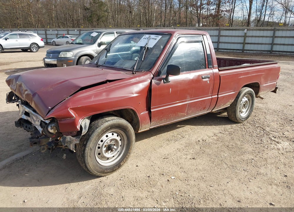 1986 TOYOTA PICKUP 1/2 TON RN50 VIN: JT4RN50R7G0193942