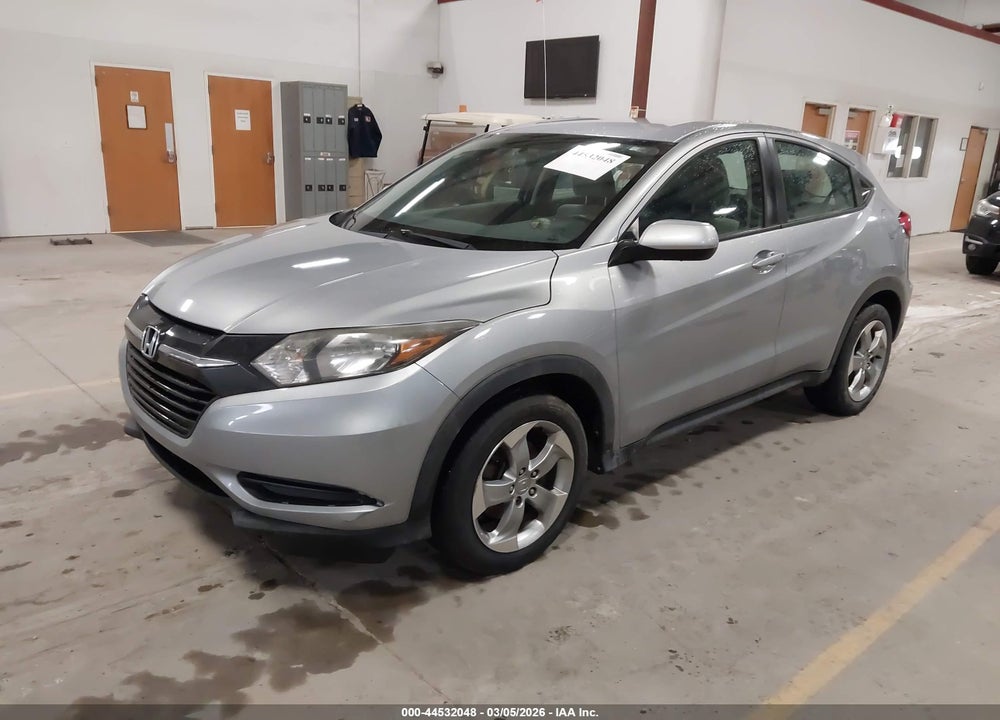 2018 HONDA HR-V LX VIN: 3CZRU6H3XJG717588