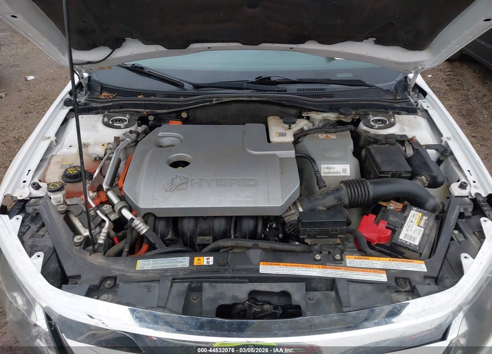2012 FORD FUSION HYBRID VIN: 3FADP0L31CR391110