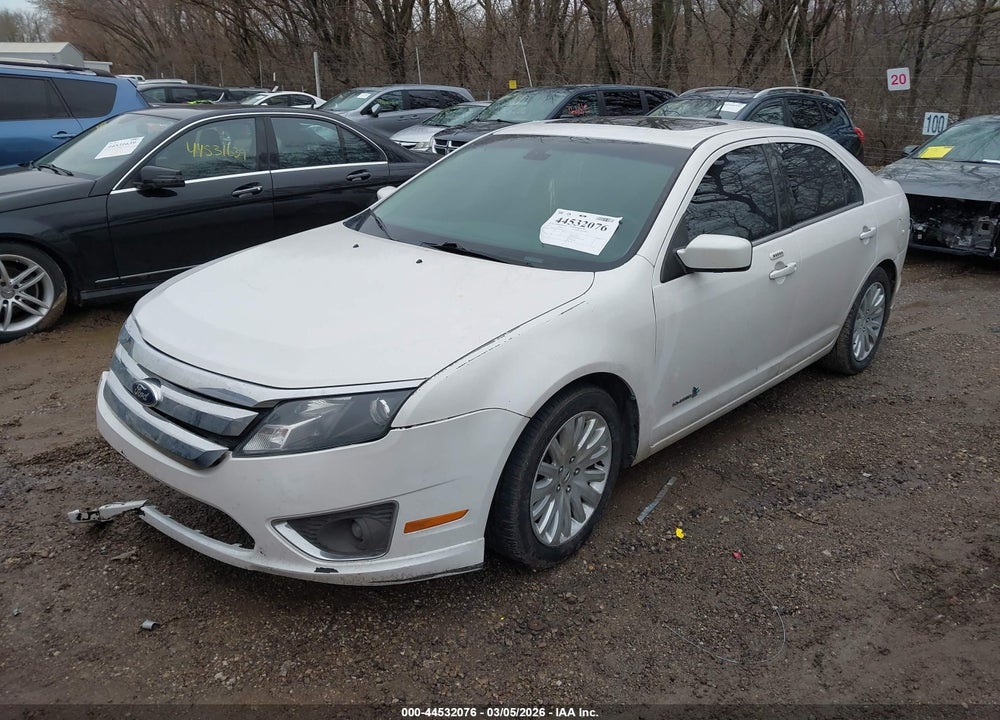 2012 FORD FUSION HYBRID VIN: 3FADP0L31CR391110