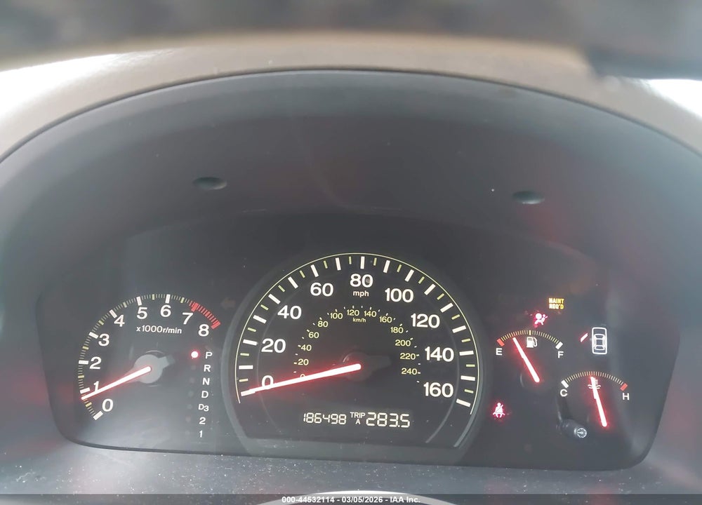 2005 HONDA ACCORD 3.0 EX VIN: 1HGCM66545A002909
