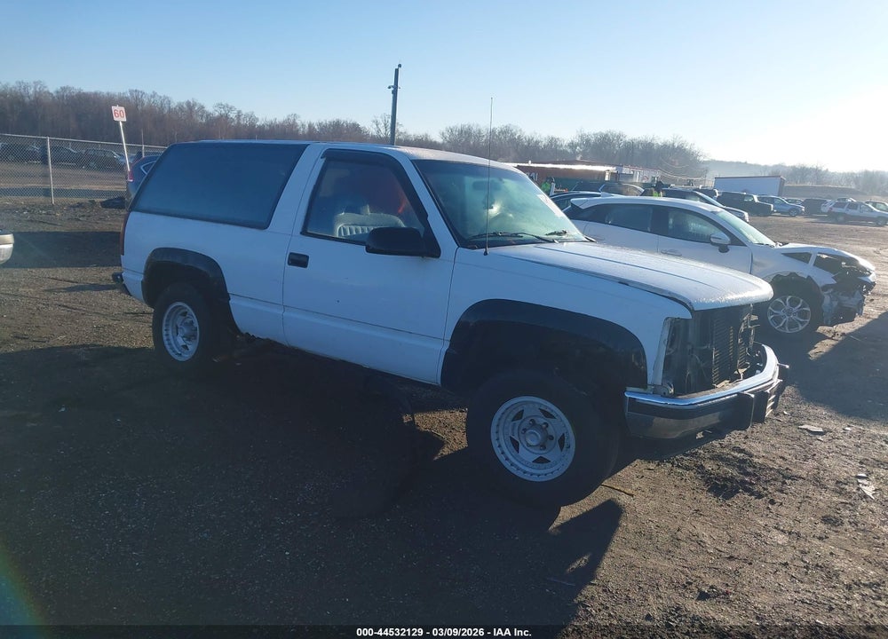 1992 CHEVROLET BLAZER K1500 VIN: 1GNEK18K0NJ333643