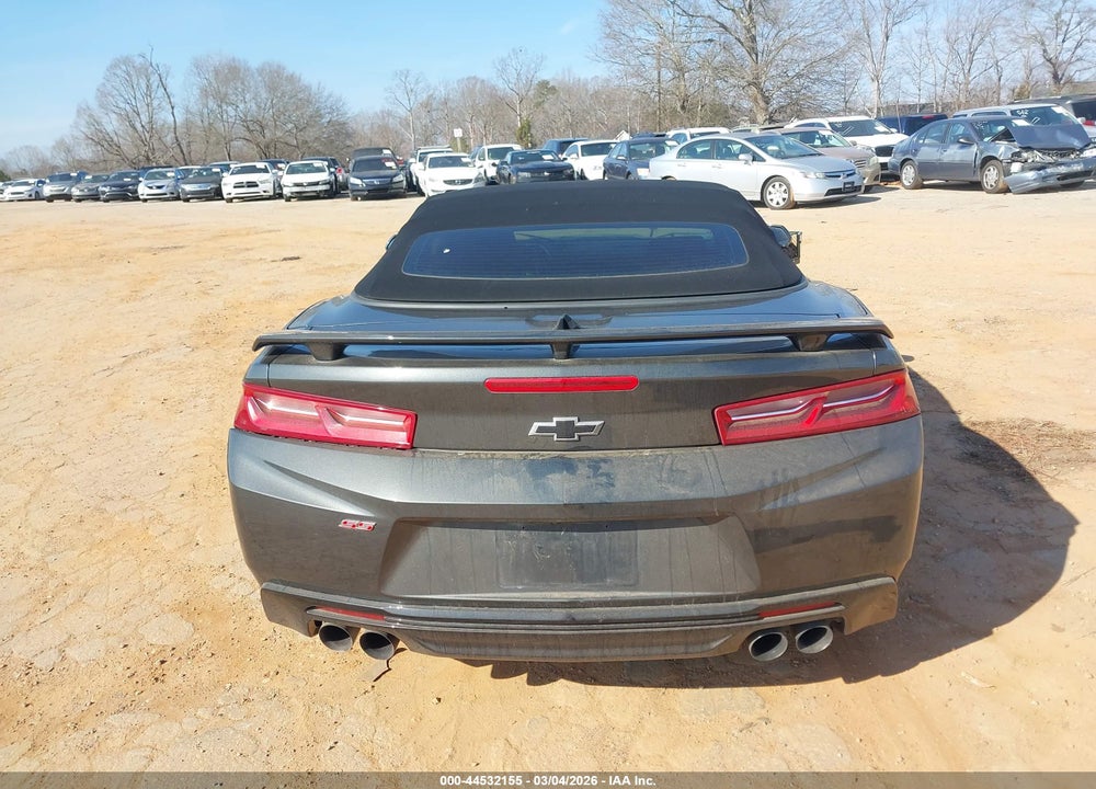 2016 CHEVROLET CAMARO 1SS VIN: 1G1FF3D73G0165500