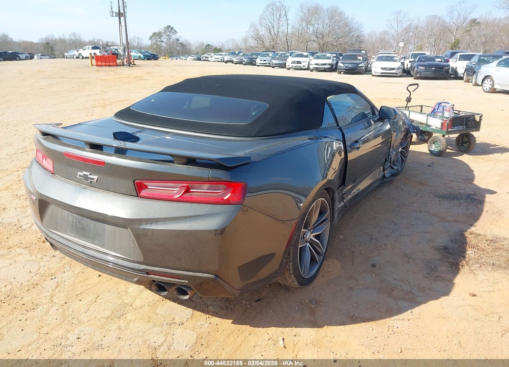 2016 CHEVROLET CAMARO 1SS VIN: 1G1FF3D73G0165500