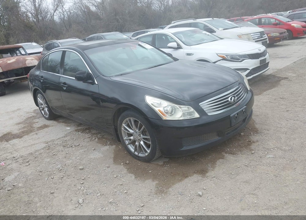 2008 INFINITI G35 JOURNEY VIN: JNKBV61E78M221394
