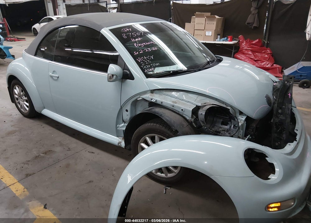 2004 VOLKSWAGEN NEW BEETLE GLS VIN: 3VWCM31Y94M345180
