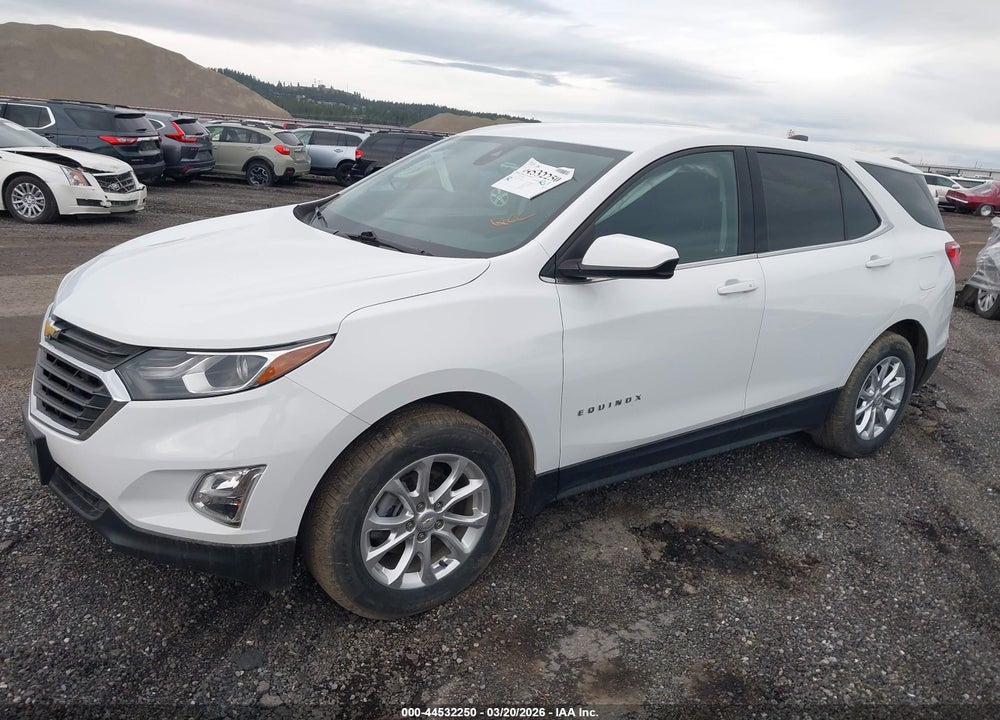 2020 CHEVROLET EQUINOX AWD LT 1.5L TURBO VIN: 2GNAXUEV8L6226995