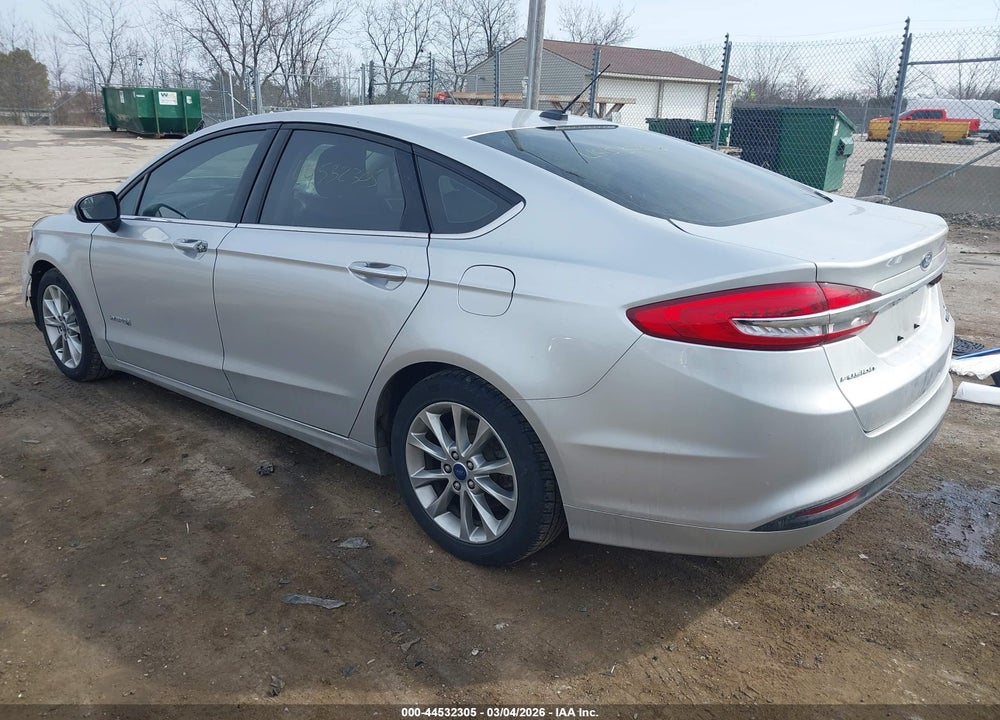 2017 FORD FUSION HYBRID SE VIN: 3FA6P0LU6HR382038