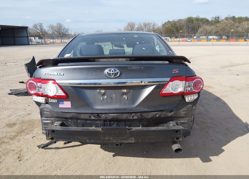 2013 TOYOTA COROLLA S VIN: 2T1BU4EE4DC058973