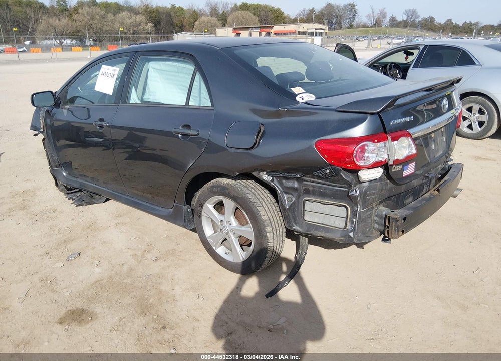 2013 TOYOTA COROLLA S VIN: 2T1BU4EE4DC058973
