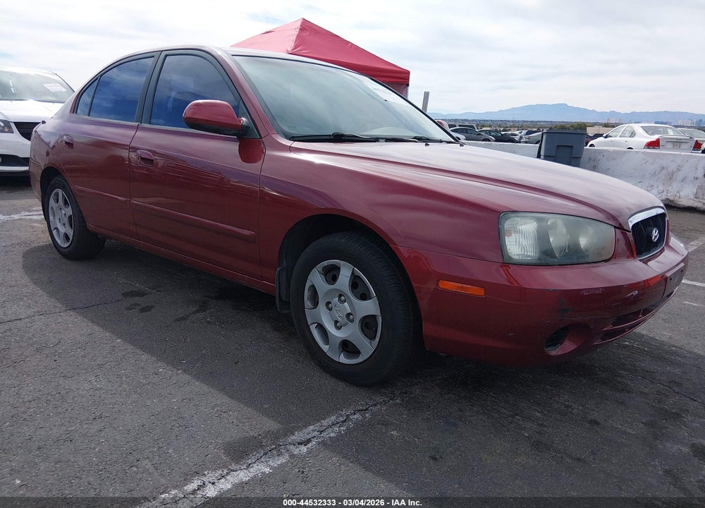 2003 HYUNDAI ELANTRA GLS/GT VIN: KMHDN45D43U516280