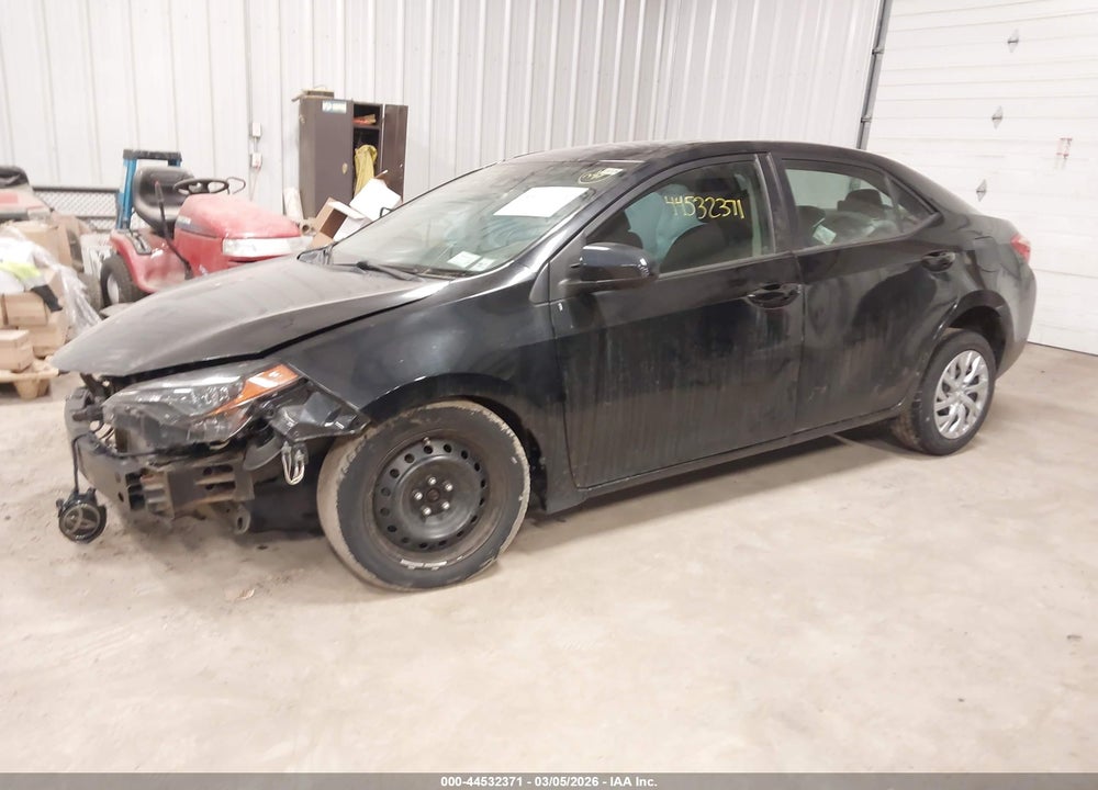 2019 TOYOTA COROLLA LE VIN: 5YFBURHE1KP897405