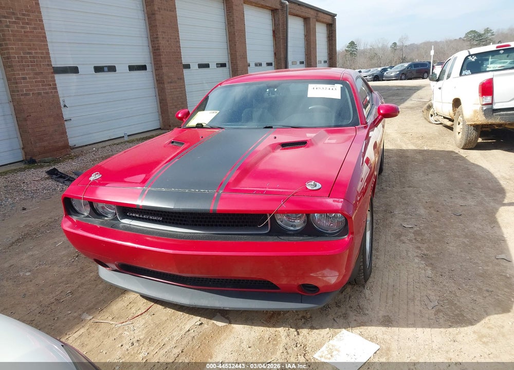2013 DODGE CHALLENGER SXT VIN: 2C3CDYAG8DH539533