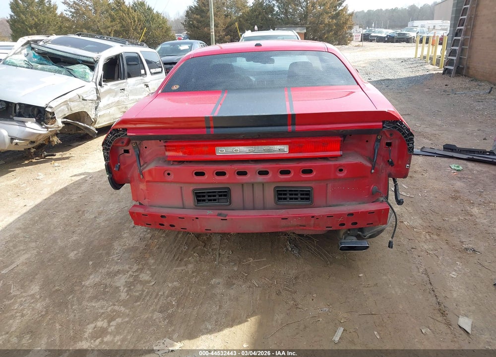 2013 DODGE CHALLENGER SXT VIN: 2C3CDYAG8DH539533
