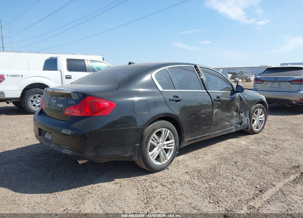2011 INFINITI G37X VIN: JN1CV6AR4BM354875