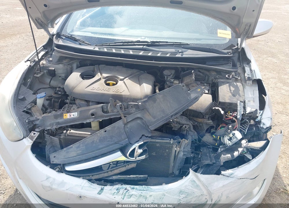 2013 HYUNDAI ELANTRA GLS VIN: 5NPDH4AE3DH385574