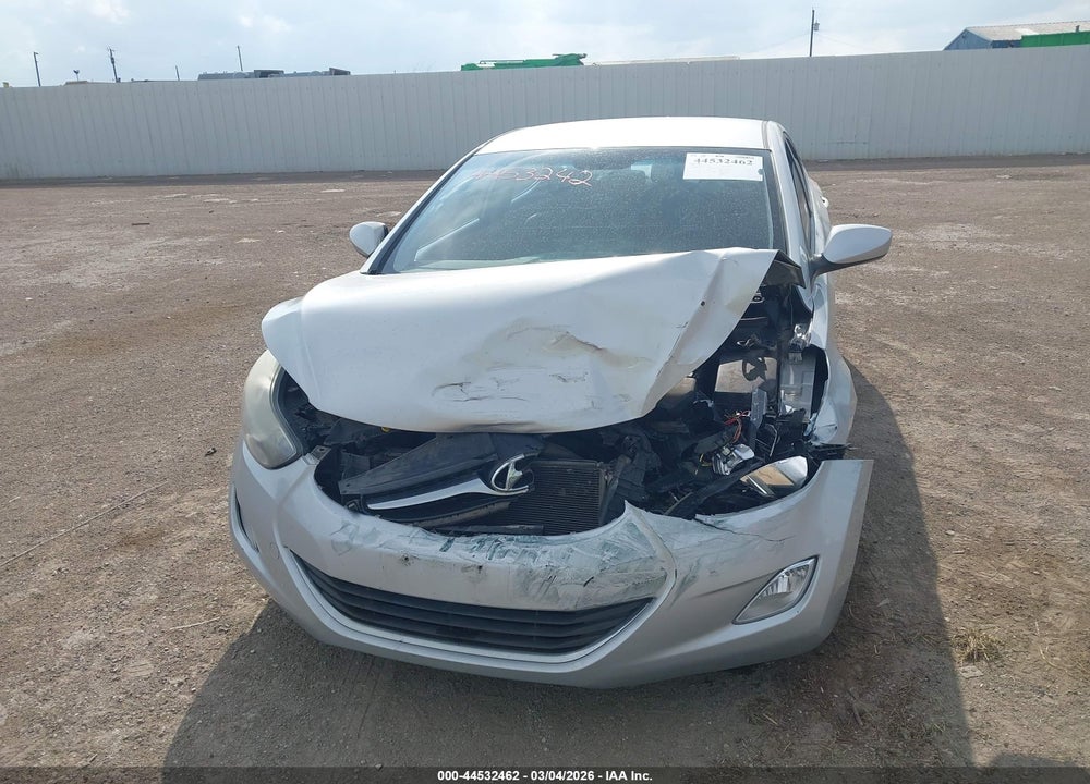 2013 HYUNDAI ELANTRA GLS VIN: 5NPDH4AE3DH385574