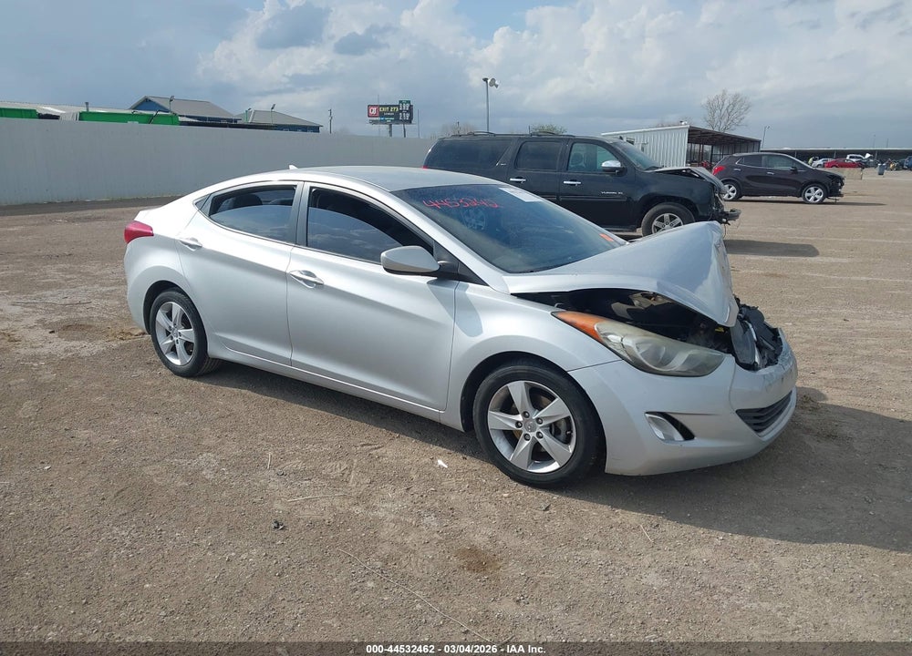 2013 HYUNDAI ELANTRA GLS VIN: 5NPDH4AE3DH385574