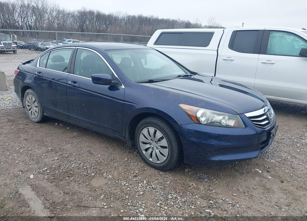 2012 HONDA ACCORD 2.4 LX VIN: 1HGCP2F35CA073015