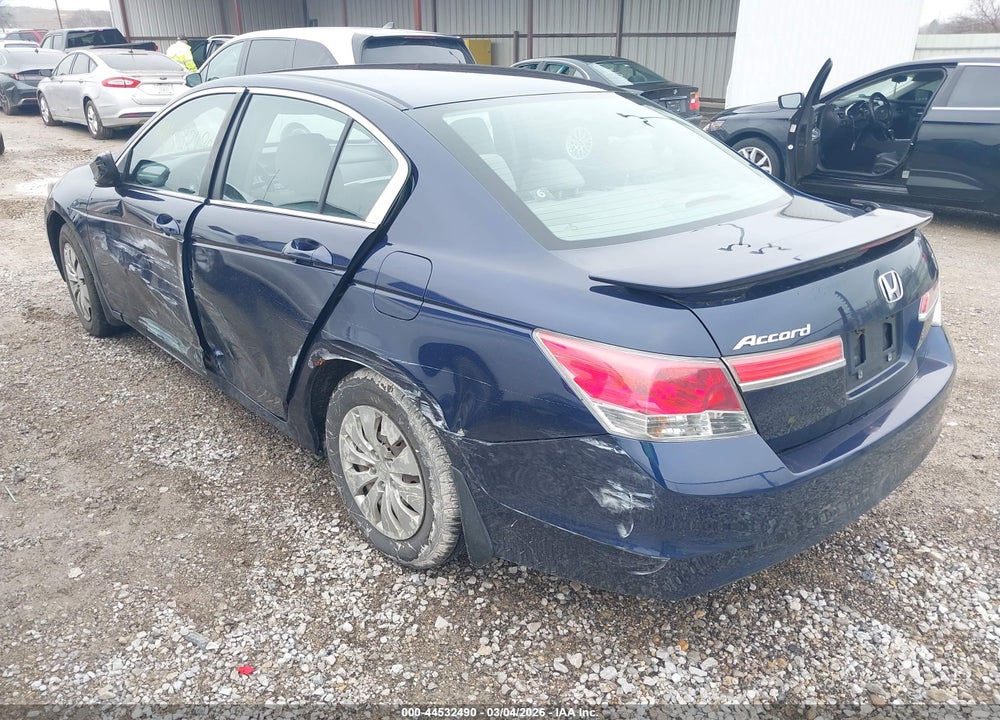 2012 HONDA ACCORD 2.4 LX VIN: 1HGCP2F35CA073015