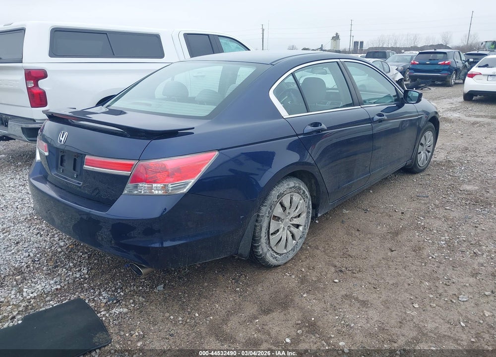 2012 HONDA ACCORD 2.4 LX VIN: 1HGCP2F35CA073015