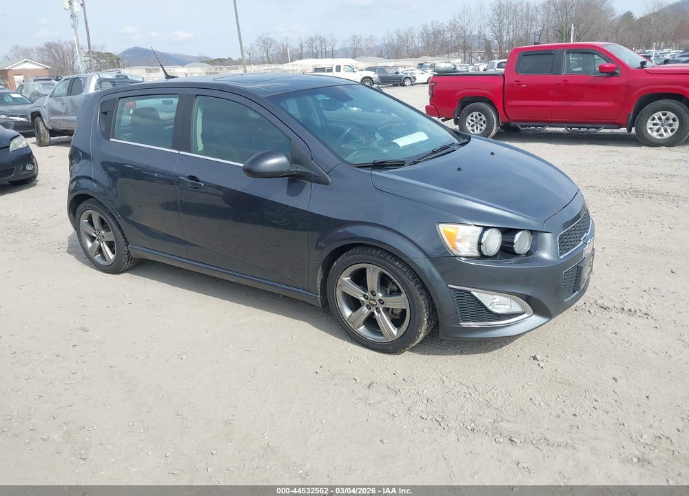 2013 CHEVROLET SONIC RS AUTO VIN: 1G1JG6SB4D4170967