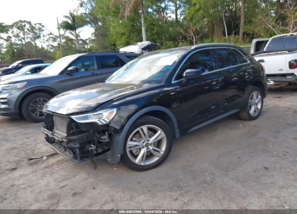 2022 AUDI Q3 PREMIUM PLUS 45 TFSI S LINE QUATTRO TIPTRONIC VIN: WA1EECF35N1078957
