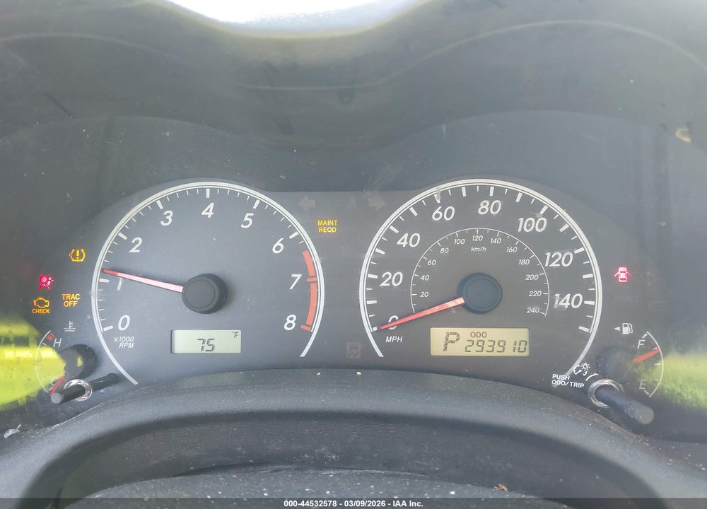 2012 TOYOTA COROLLA L VIN: 5YFBU4EE7CP065575