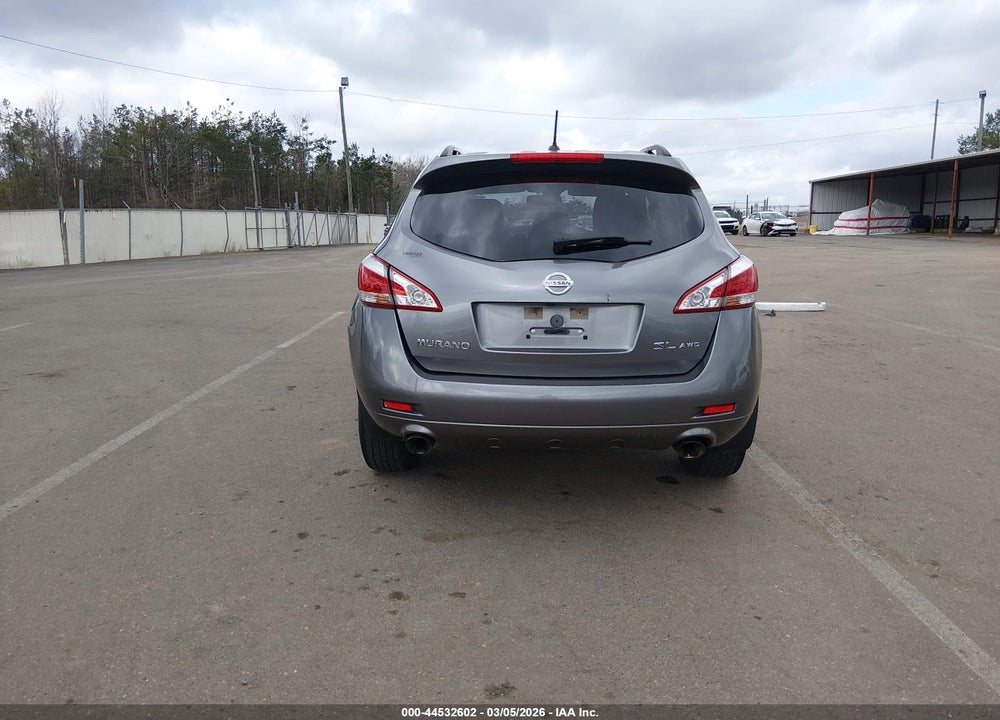 2014 NISSAN MURANO SL VIN: JN8AZ1MW4EW527644