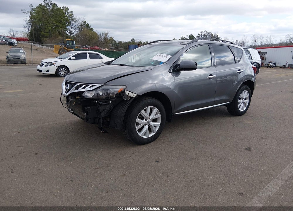 2014 NISSAN MURANO SL VIN: JN8AZ1MW4EW527644