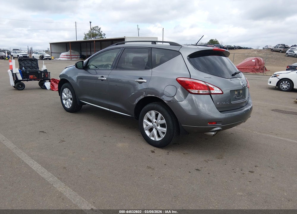 2014 NISSAN MURANO SL VIN: JN8AZ1MW4EW527644