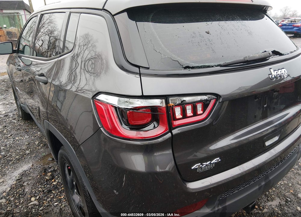 2018 JEEP COMPASS SPORT 4X4 VIN: 3C4NJDAB6JT424054