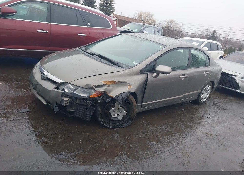 2006 HONDA CIVIC SDN VIN: 1HGFA16576L138563