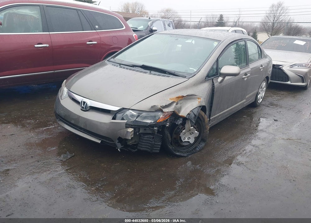 2006 HONDA CIVIC SDN VIN: 1HGFA16576L138563