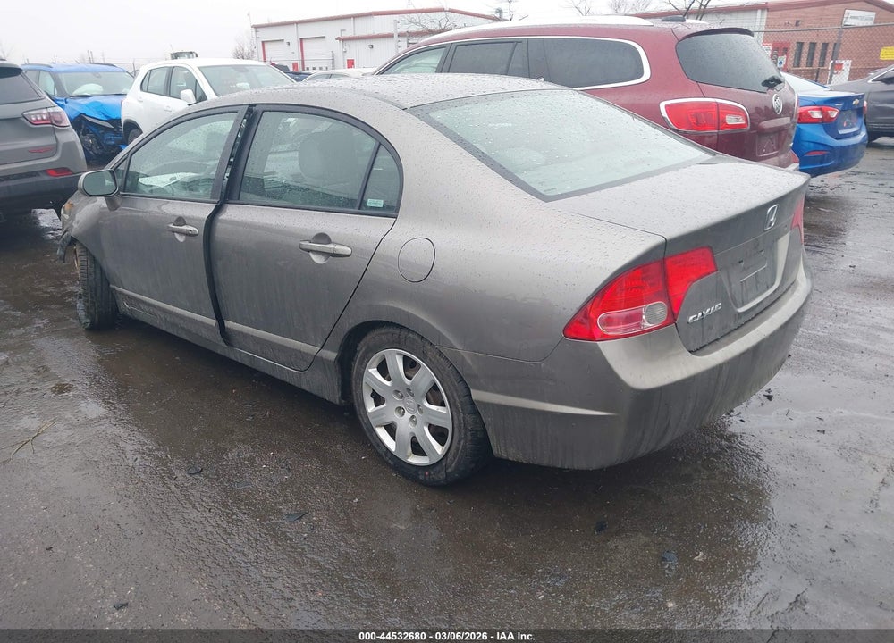 2006 HONDA CIVIC SDN VIN: 1HGFA16576L138563