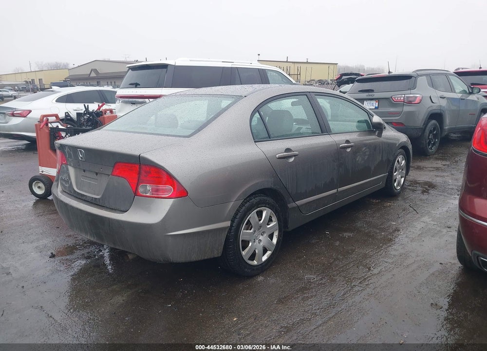 2006 HONDA CIVIC SDN VIN: 1HGFA16576L138563