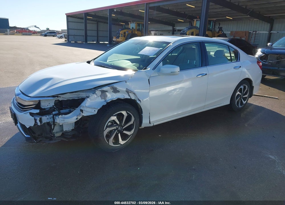 2017 HONDA ACCORD EX-L V6 VIN: 1HGCR3F81HA044369