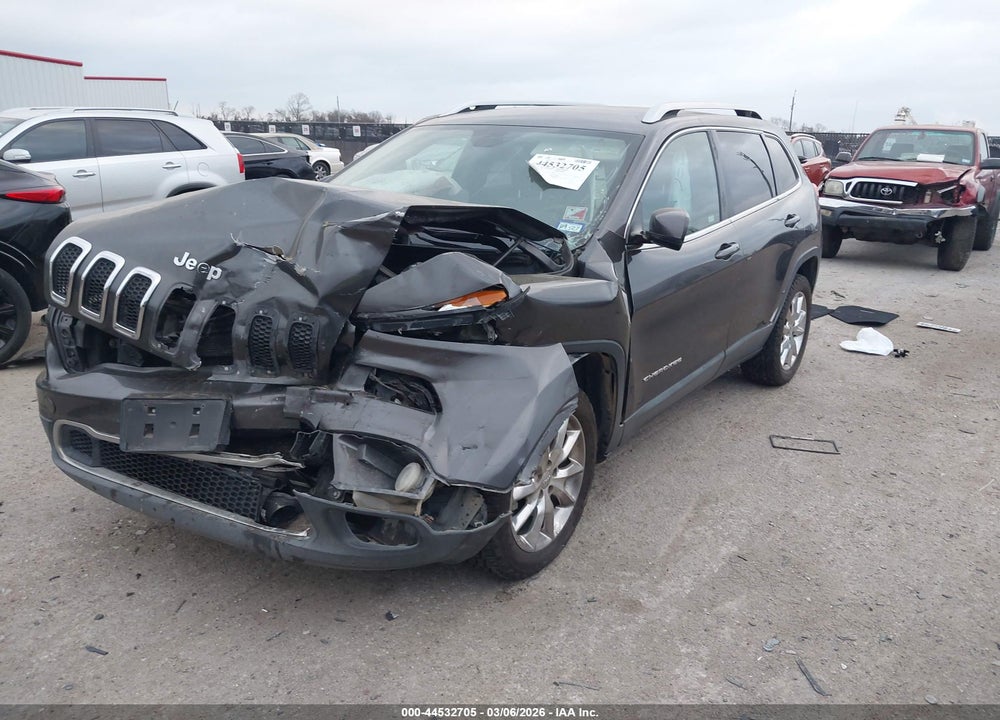 2014 JEEP CHEROKEE LIMITED VIN: 1C4PJLDS3EW168650