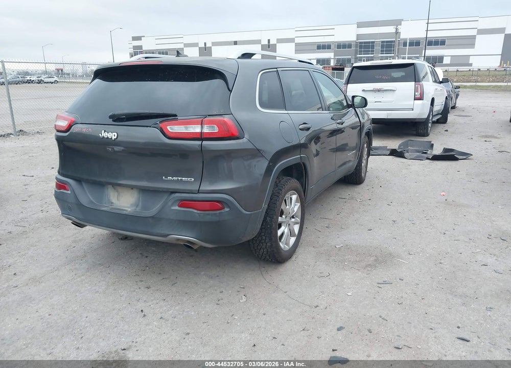 2014 JEEP CHEROKEE LIMITED VIN: 1C4PJLDS3EW168650