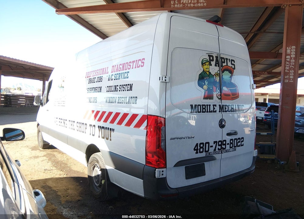 2024 MERCEDES-BENZ SPRINTER 2500 HIGH ROOF 4-CYL DIESEL HO VIN: W1Y4NCHY7RT179031