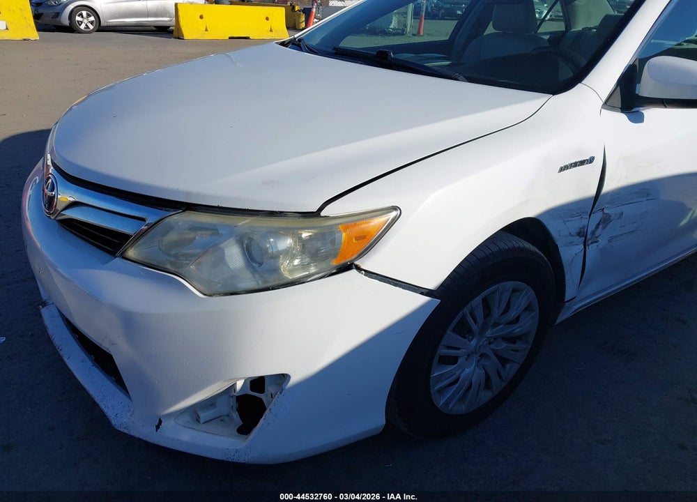 2012 TOYOTA CAMRY HYBRID LE VIN: 4T1BD1FK7CU015602