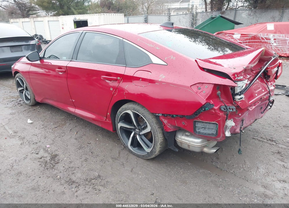 2021 HONDA ACCORD SPORT VIN: 1HGCV1F32MA041530