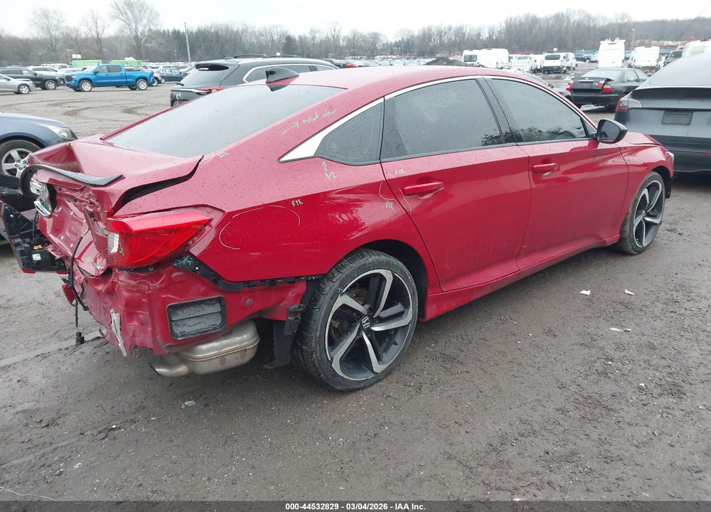 2021 HONDA ACCORD SPORT VIN: 1HGCV1F32MA041530
