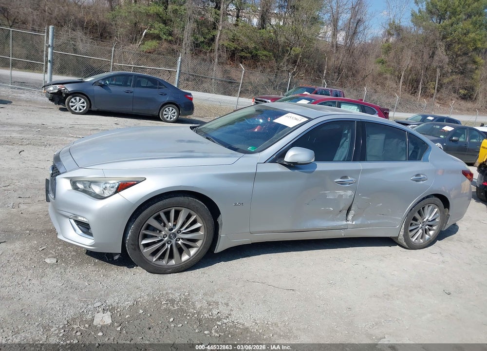 2018 INFINITI Q50 2.0T LUXE VIN: JN1CV7AP6JM240377