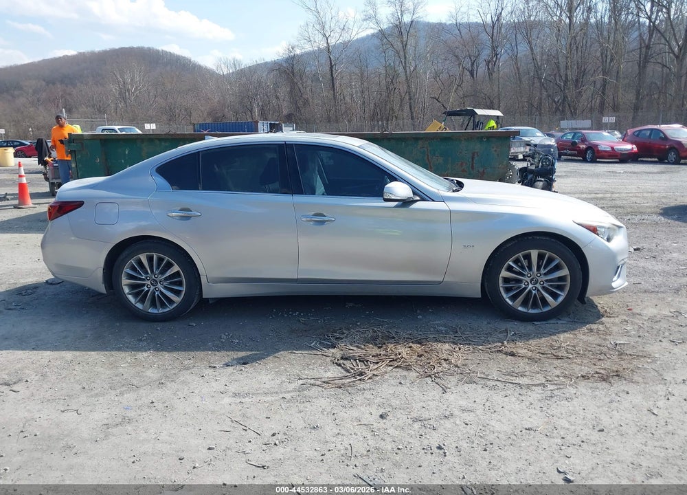 2018 INFINITI Q50 2.0T LUXE VIN: JN1CV7AP6JM240377