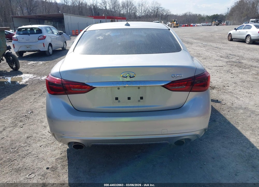 2018 INFINITI Q50 2.0T LUXE VIN: JN1CV7AP6JM240377