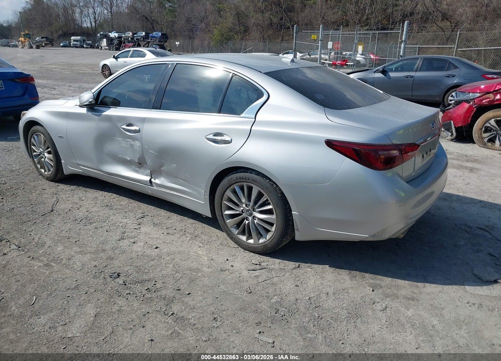 2018 INFINITI Q50 2.0T LUXE VIN: JN1CV7AP6JM240377