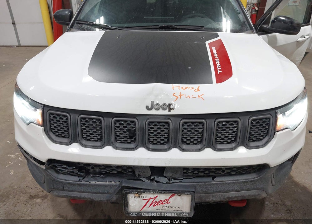 2023 JEEP COMPASS TRAILHAWK 4X4 VIN: 3C4NJDDN4PT574372