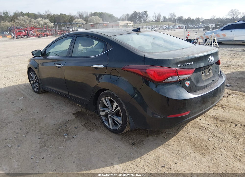 2014 HYUNDAI ELANTRA LIMITED VIN: KMHDH4AE4EU164939