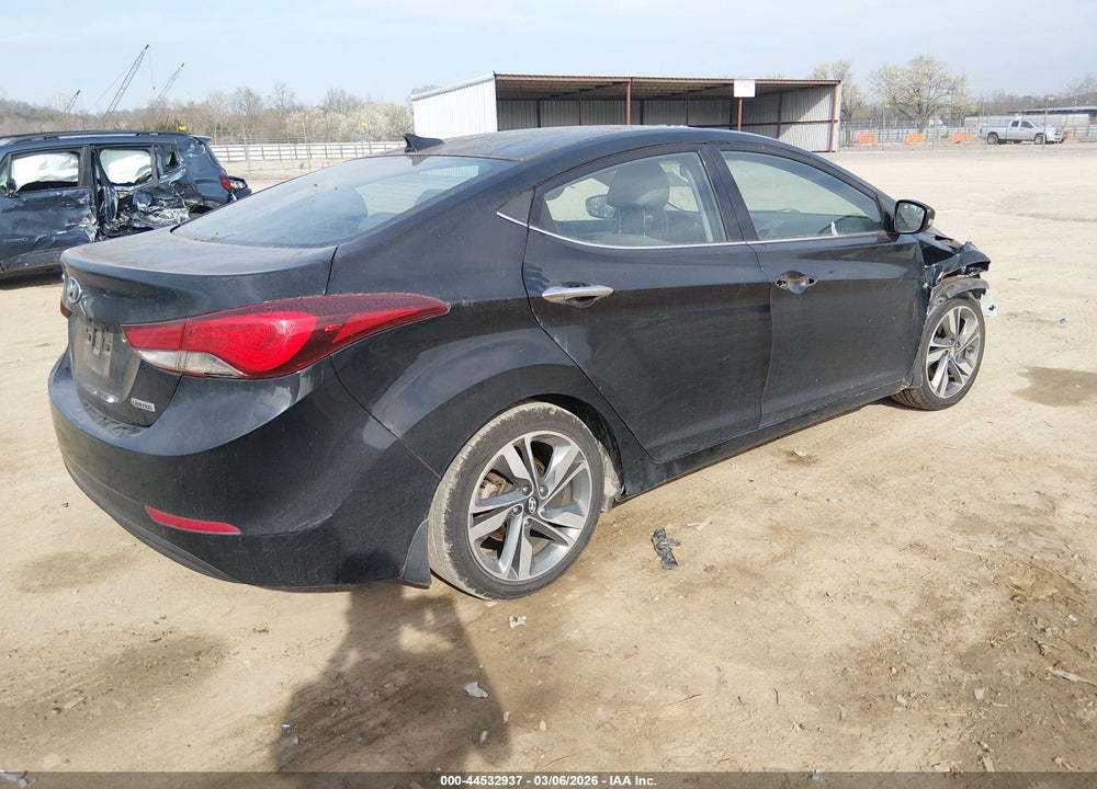 2014 HYUNDAI ELANTRA LIMITED VIN: KMHDH4AE4EU164939